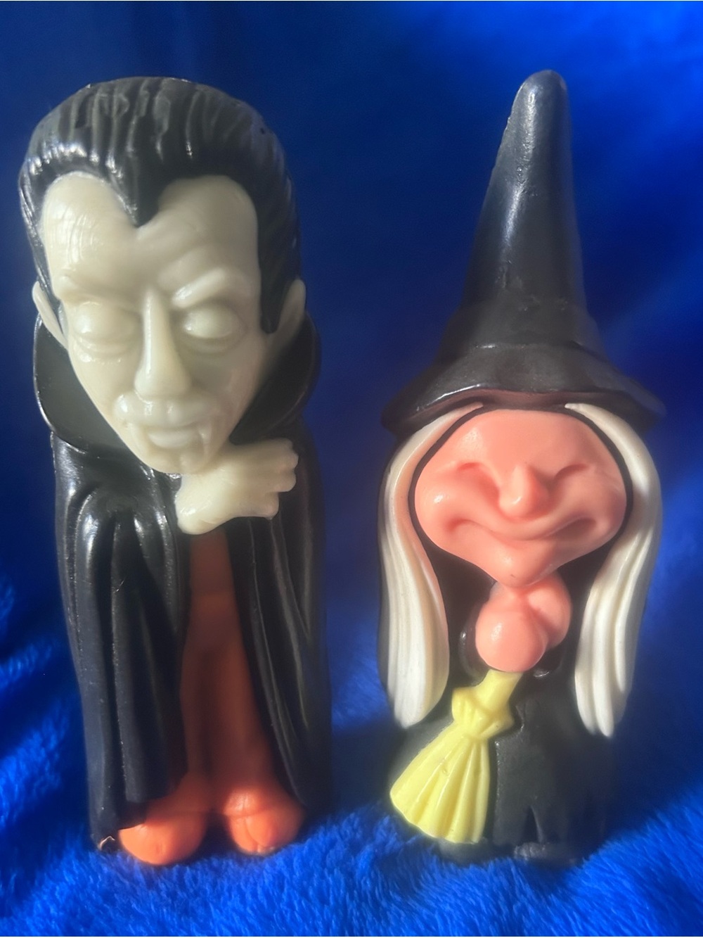 Vintage Wizard molded wax Halloween Air Fresheners!